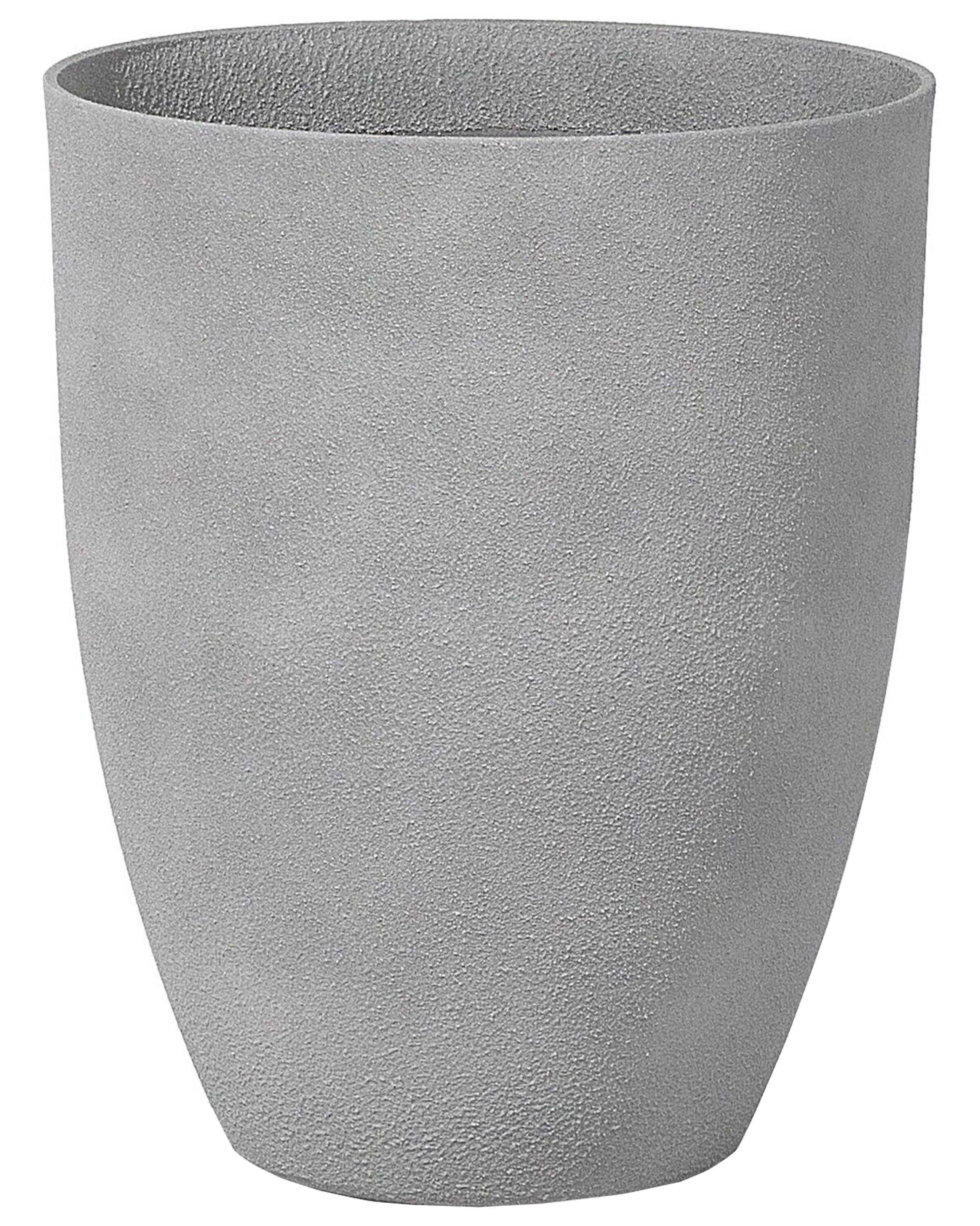 Maceta croton 43 cm gris claro