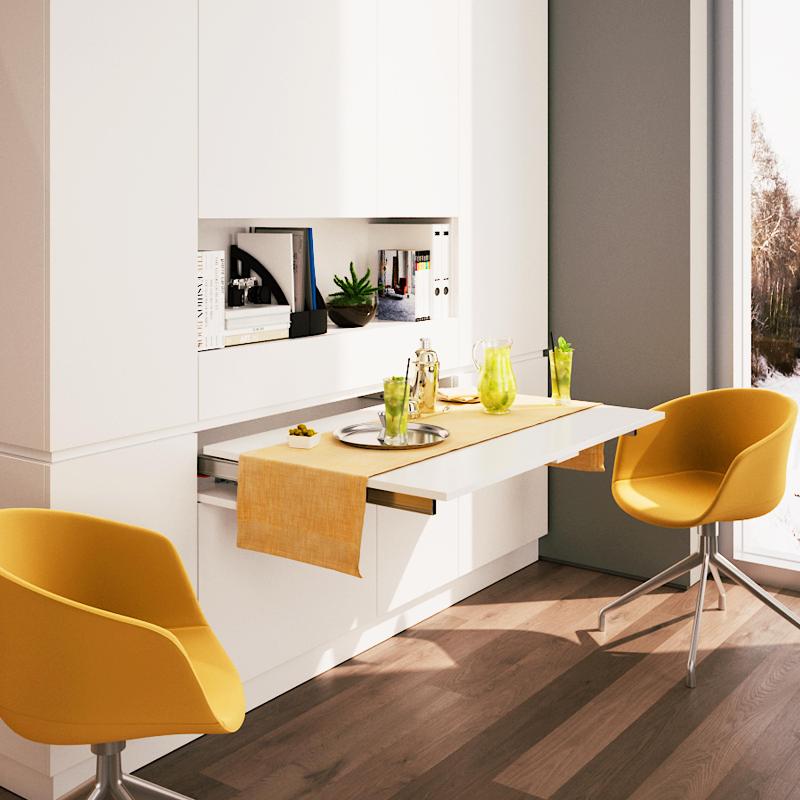 Guías para mesa extensible lunch+39
