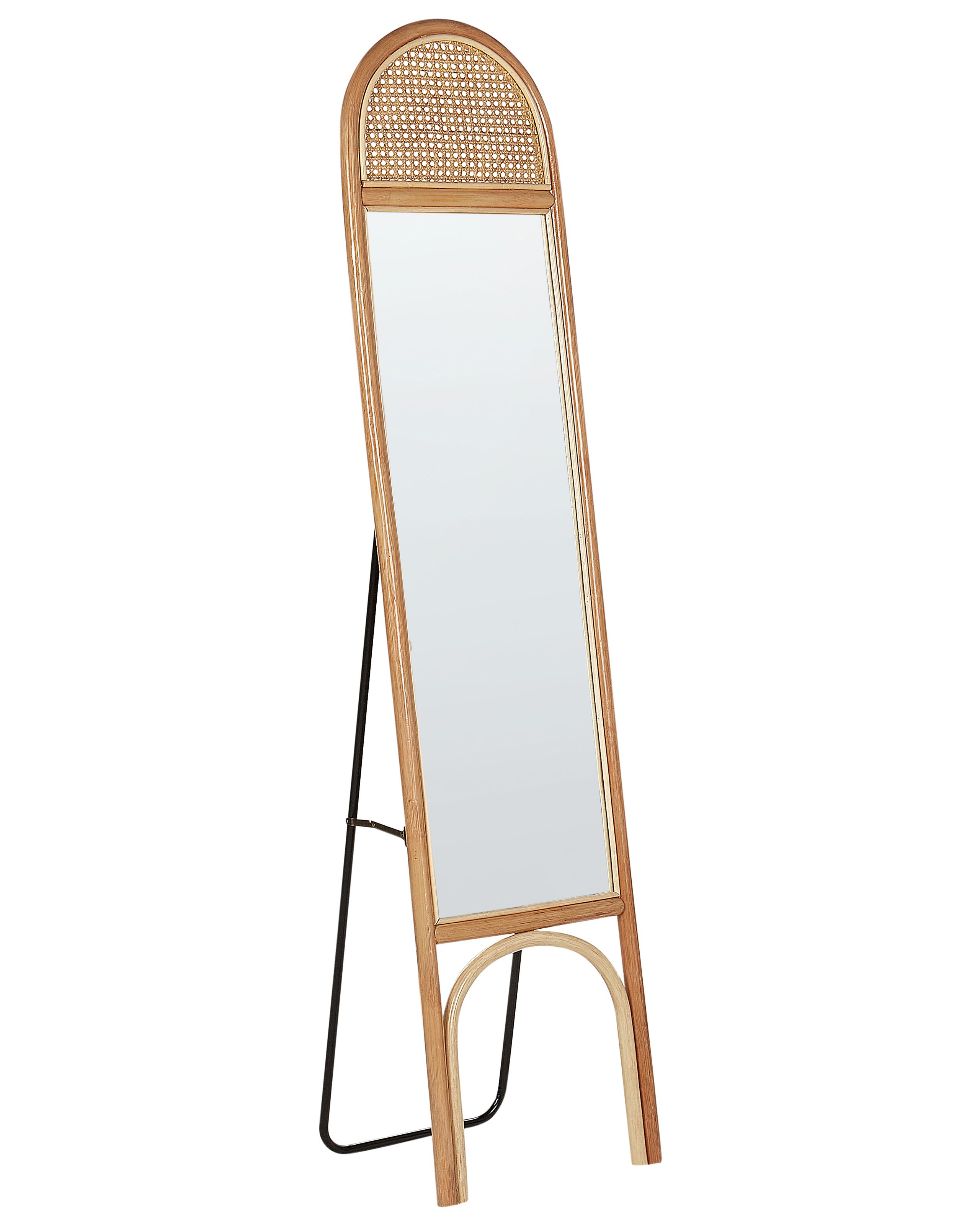 Espejo de pie brussey 170 cm ratán natural