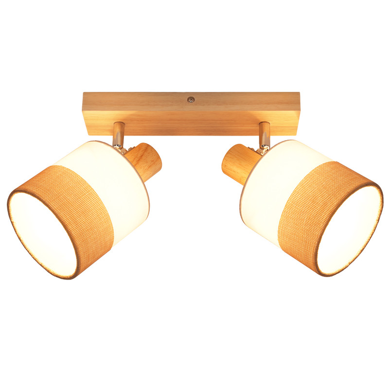 Nettlife foco madera e14 28x16