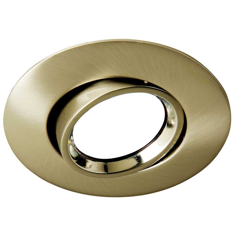 Foco empotrable orientable round ii redondo oro viejo wonderlamp 1xgu10