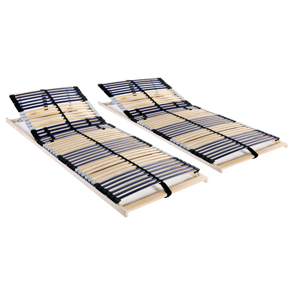 Somieres de láminas con 42 listones 7 zonas 2 uds 70x200 cm efe3429