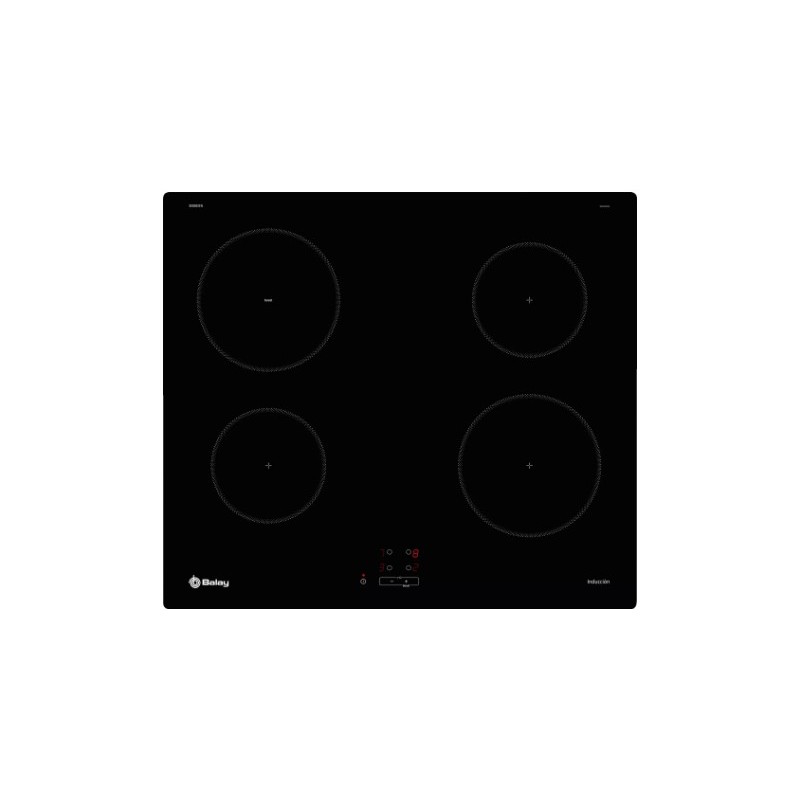 Inducción balay 3eb861en 60 cm 4 zonas negra/cripto