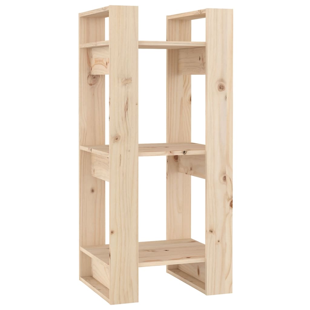 vidaXL estantería/divisor de espacios madera maciza pino 41x35x91 cm