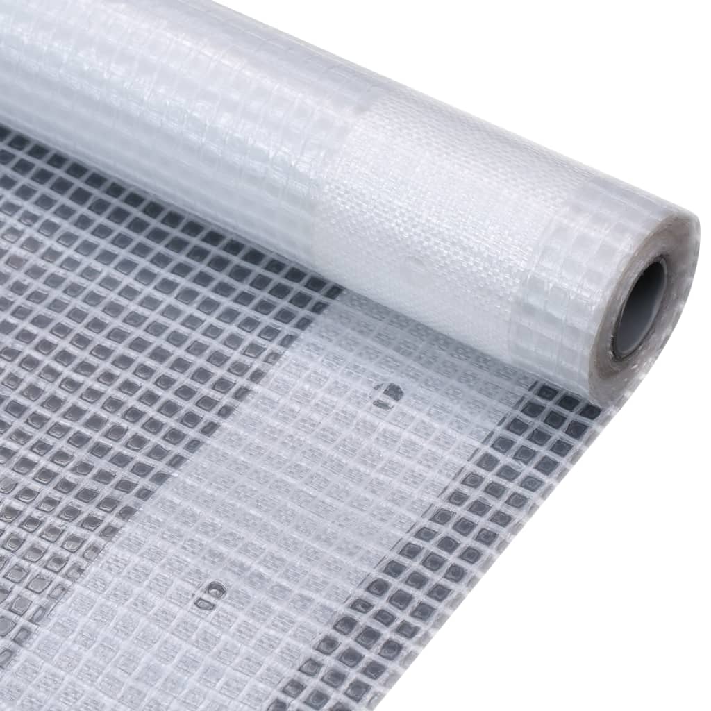 vidaXL lonas de leno 2 unidades 260 g/m² 1,5x5 m blanca