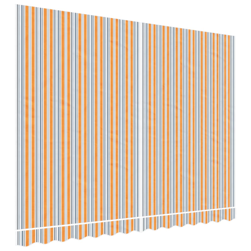 vidaXL tela de repuesto de toldo rayas de colores 3,5x2,5 m