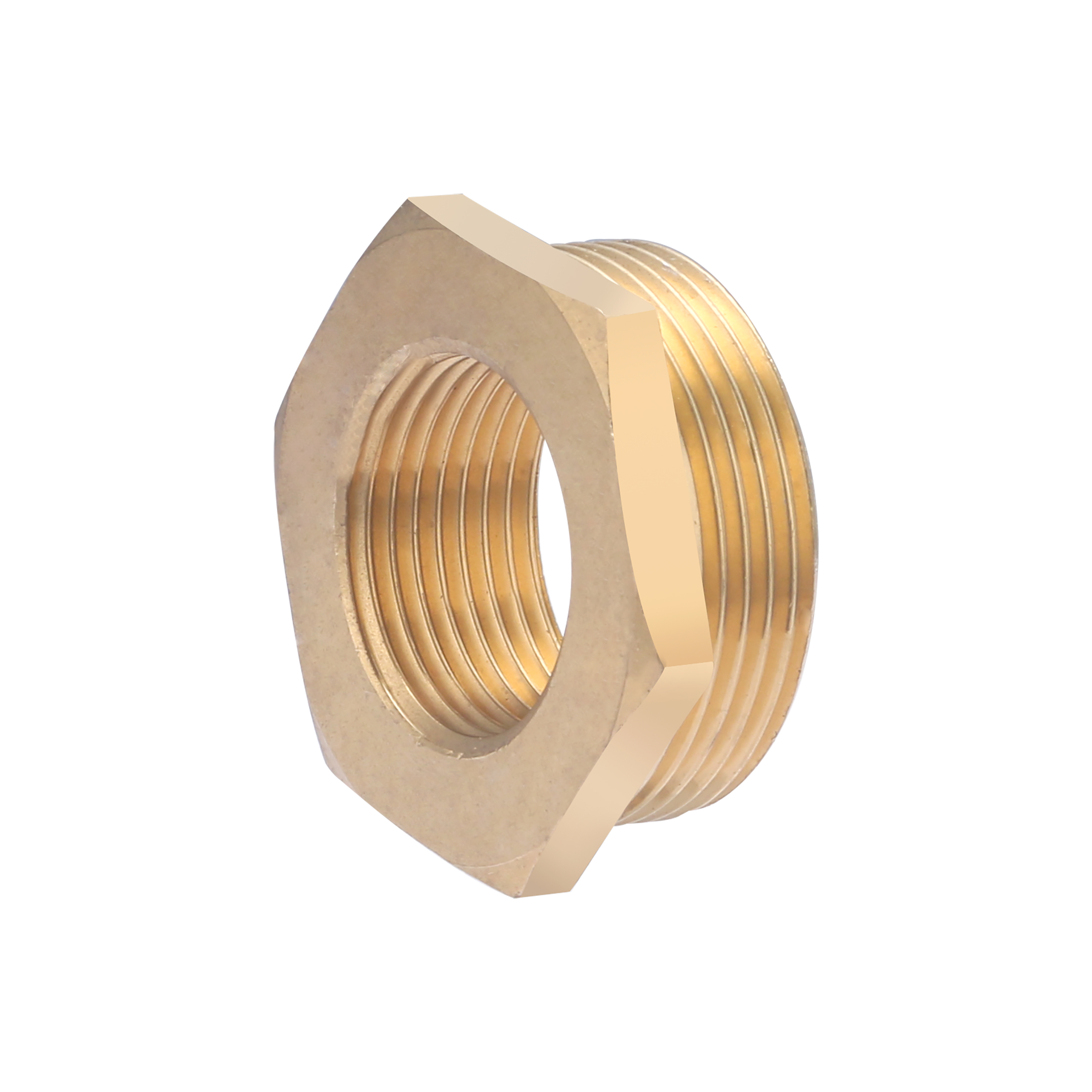 Conector roscado macho (1' 1/2) - hembra (1') de 6 lados exterior