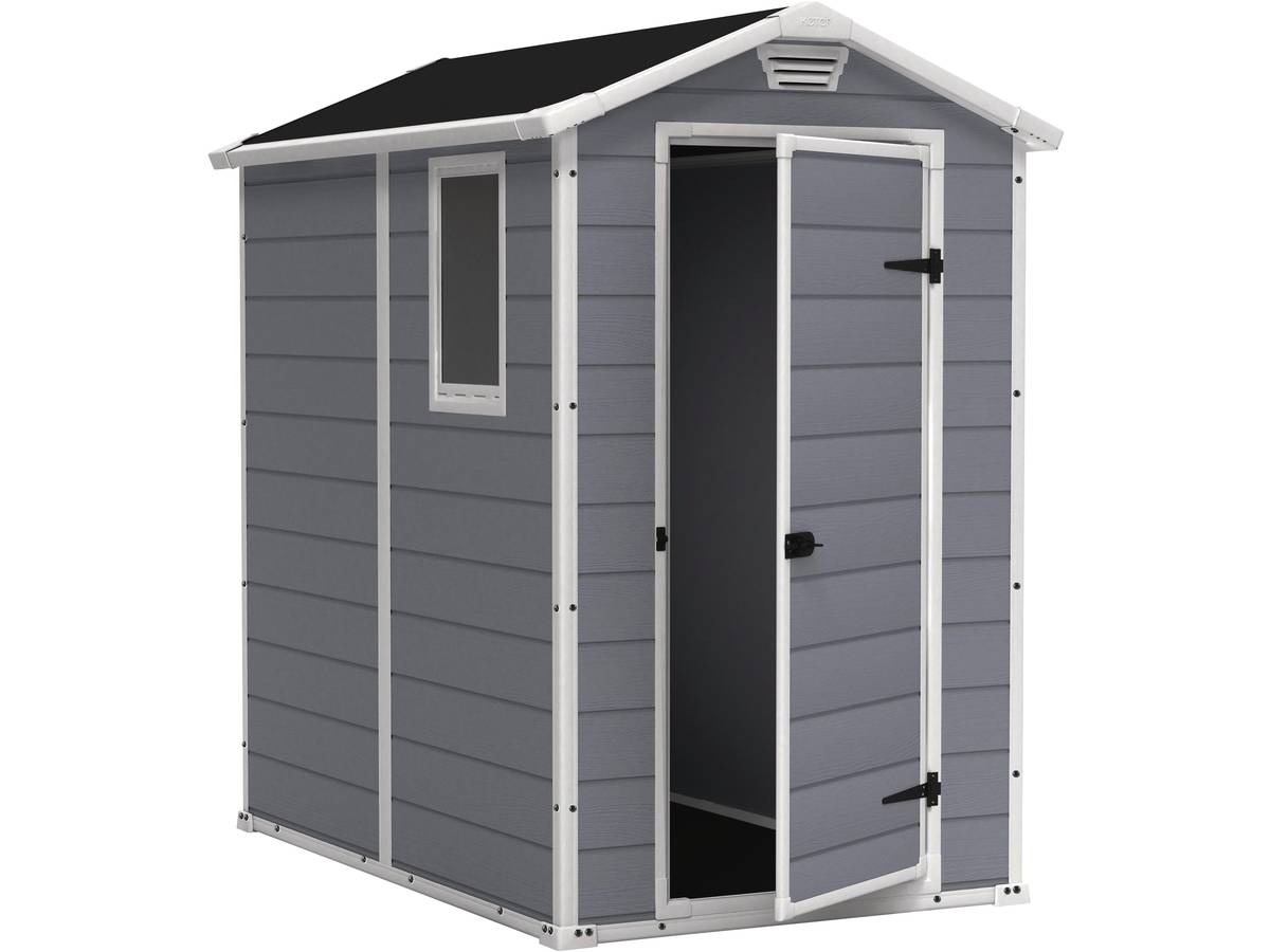 Caseta de jardín de resina "premium 46sp" - 2,5 m² - 130 x 192 x 198 cm - g