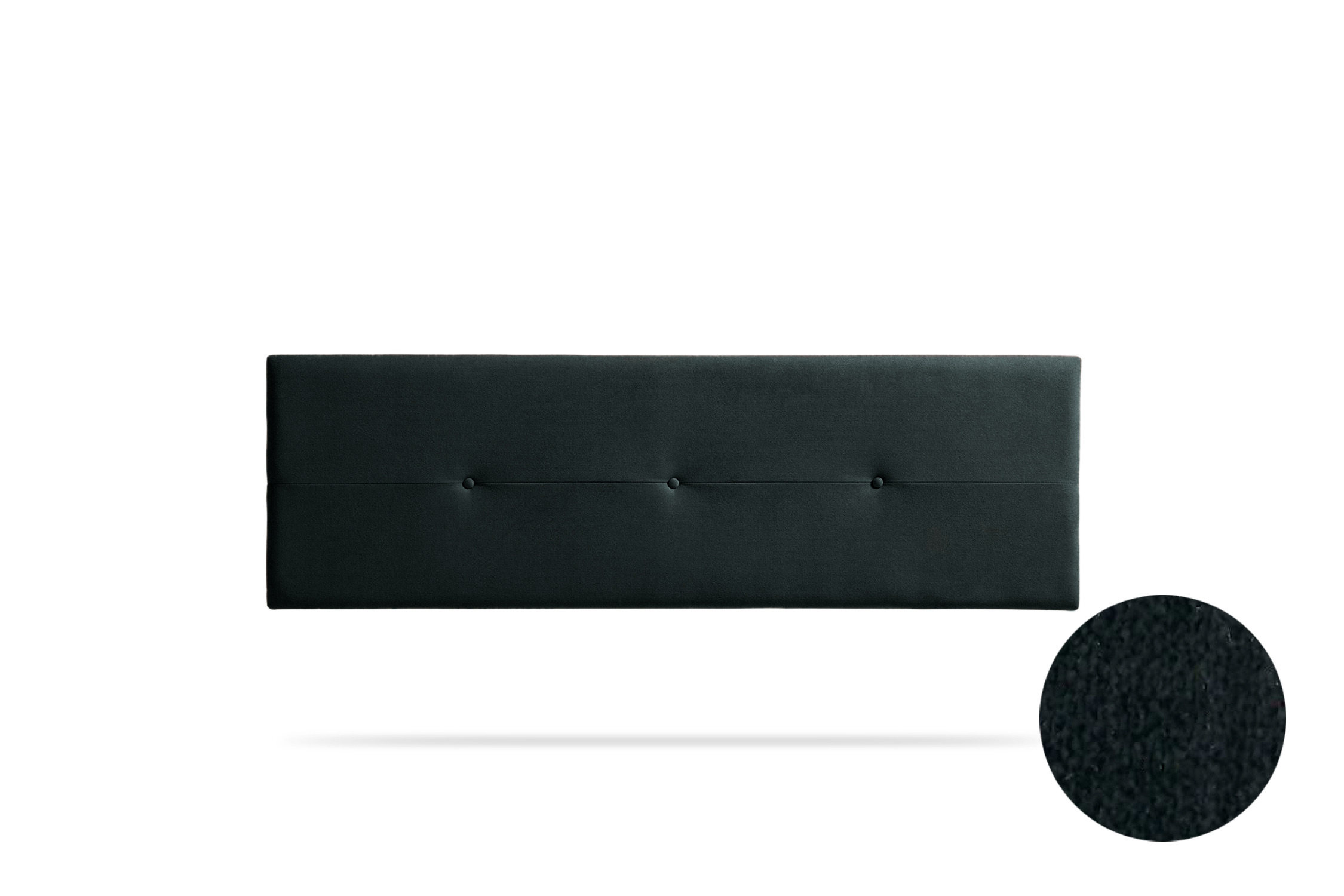 Cabecero tapizado napoli acualine 210x50x5 cm - moonia