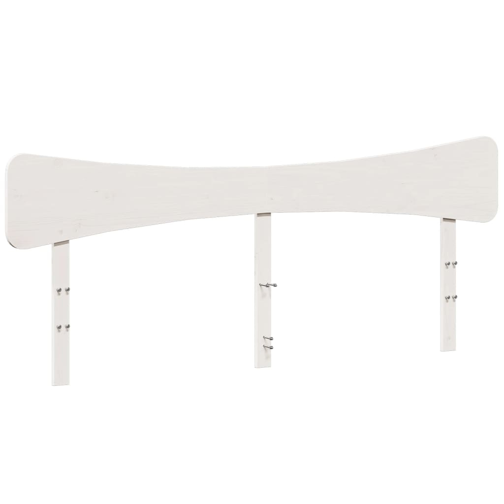 vidaXL cabecero de cama madera maciza de pino blanco 180 cm