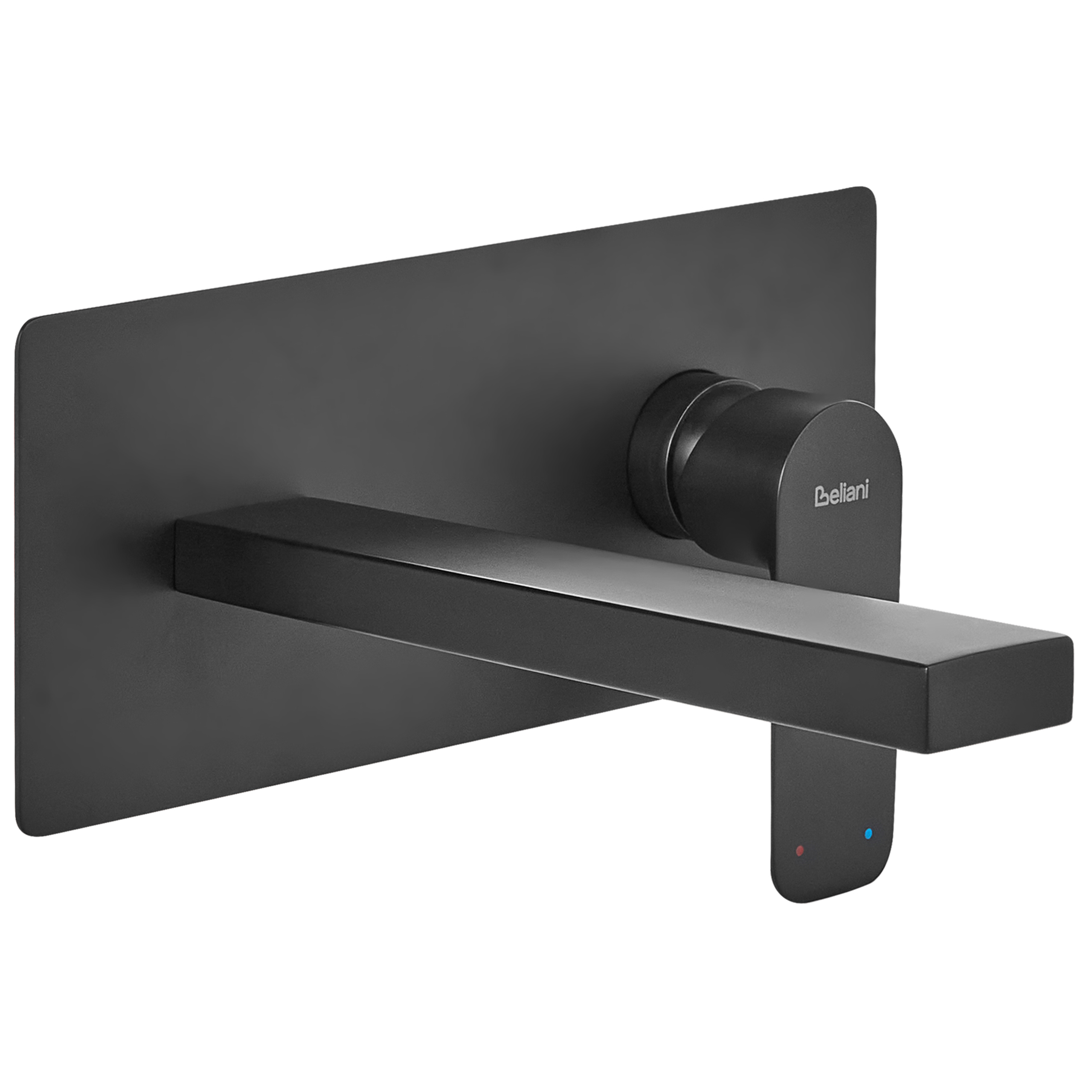 Grifo mezclador empotrado de lavabo dichato latón negro