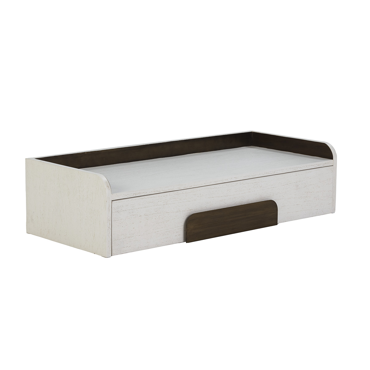 Consola 95x40x23 madera blanco, metal dorado