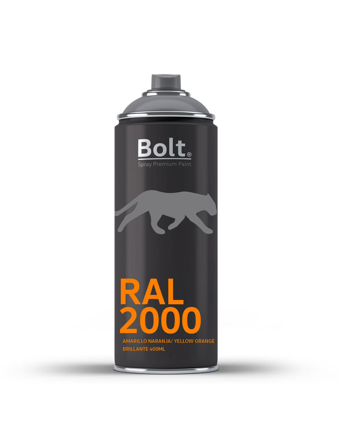 Spray bolt premium acrilico brillante ral 400 ml (ral 2000 )