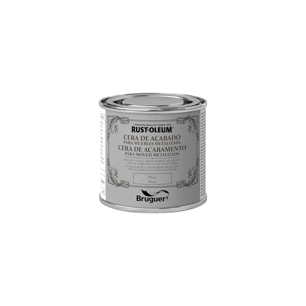 Rust-oleum cera para muebles plata 125 ml