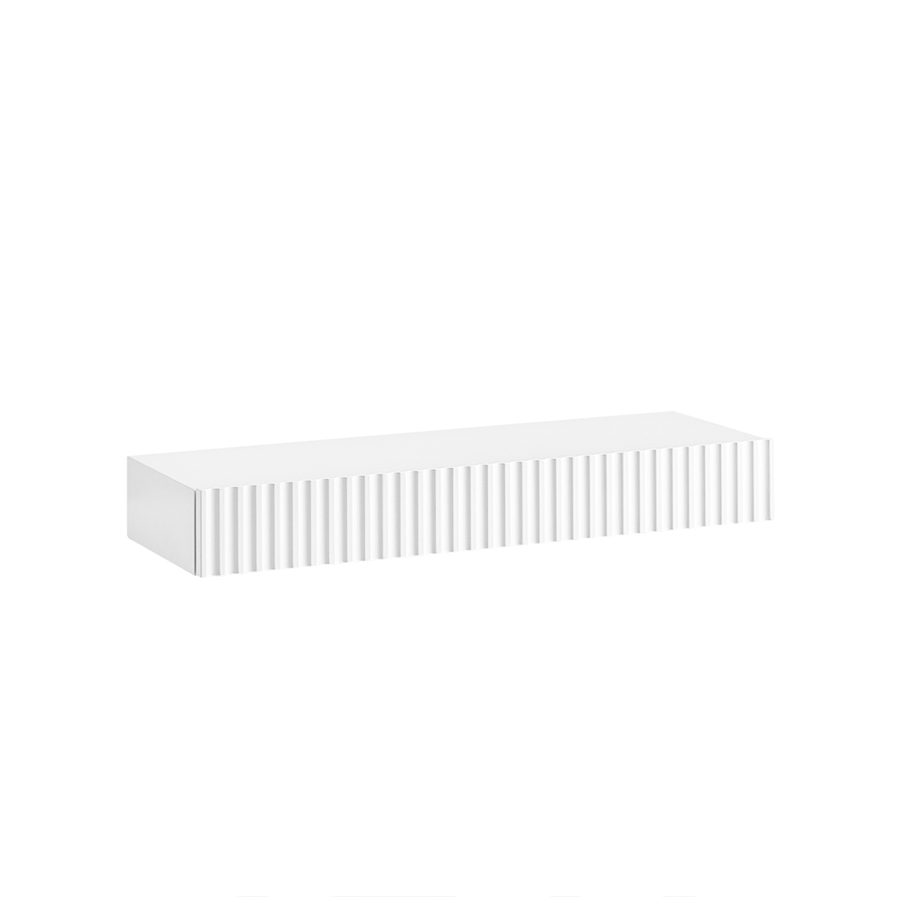 Sobuy estante flotante con cajón y sensor de movimiento LED blanco