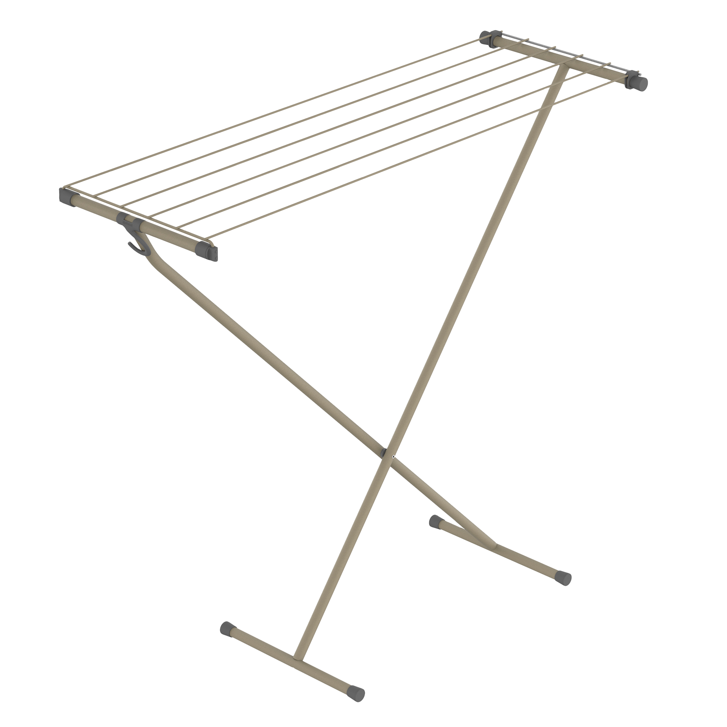 Tendedero Compact Pearl Beige - Almacenamiento inteligente - 90x 32 x 83 cm