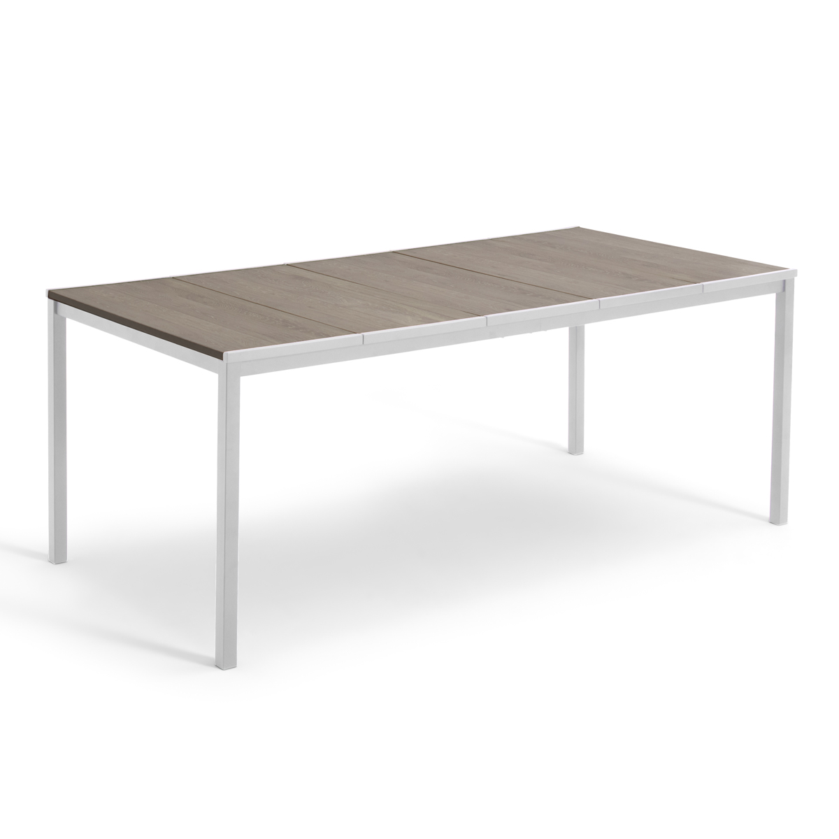 Keter avon mesa exterior, resina, 200x95x75 cm, 8 personas, acabado madera.