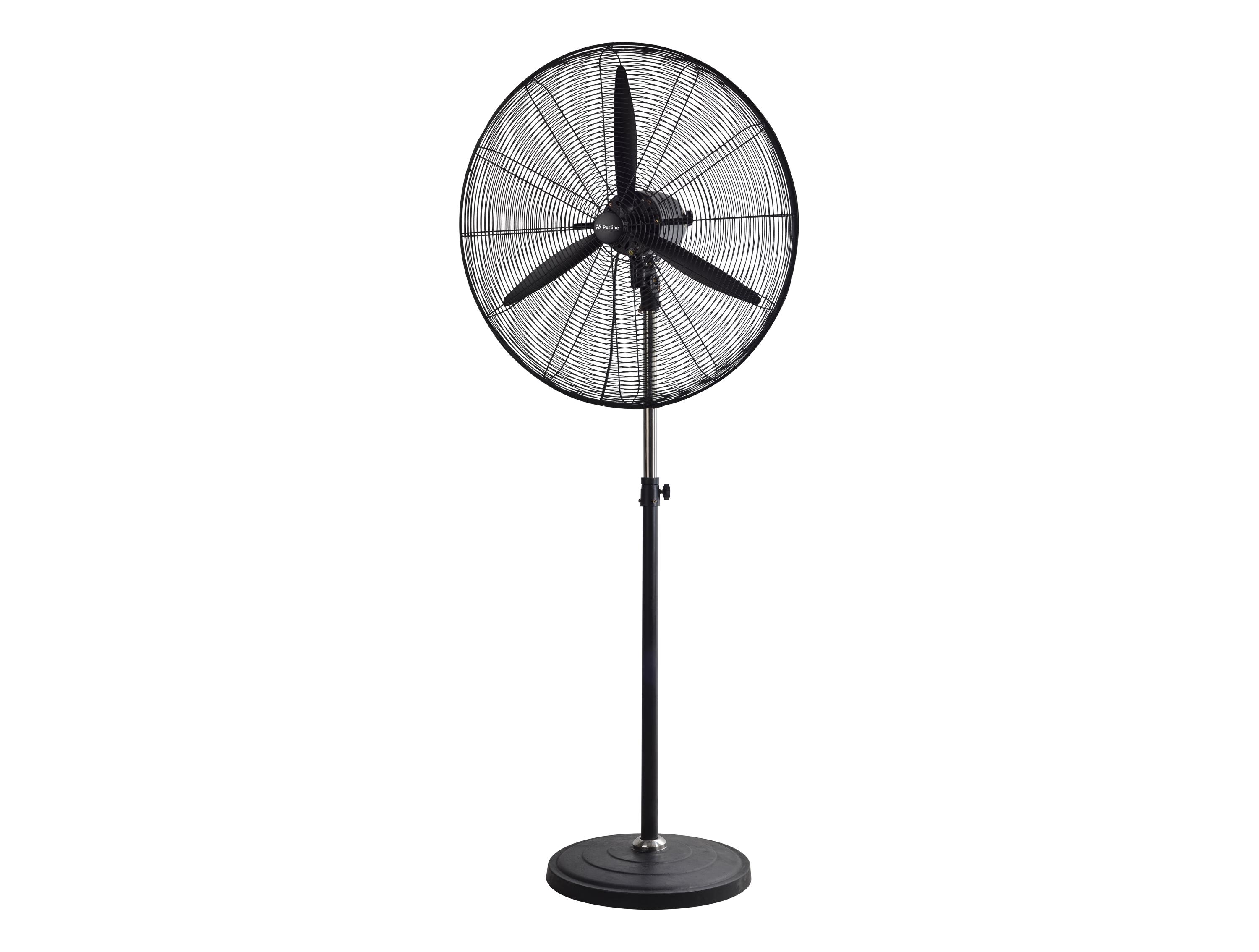 Ventilador industrial de pie 230w con aspas de aluminio