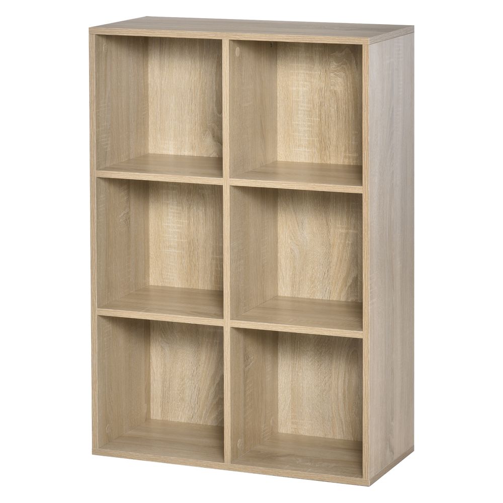 Estantería para libro 65.5x30x97.5 cm color marrón Homcom