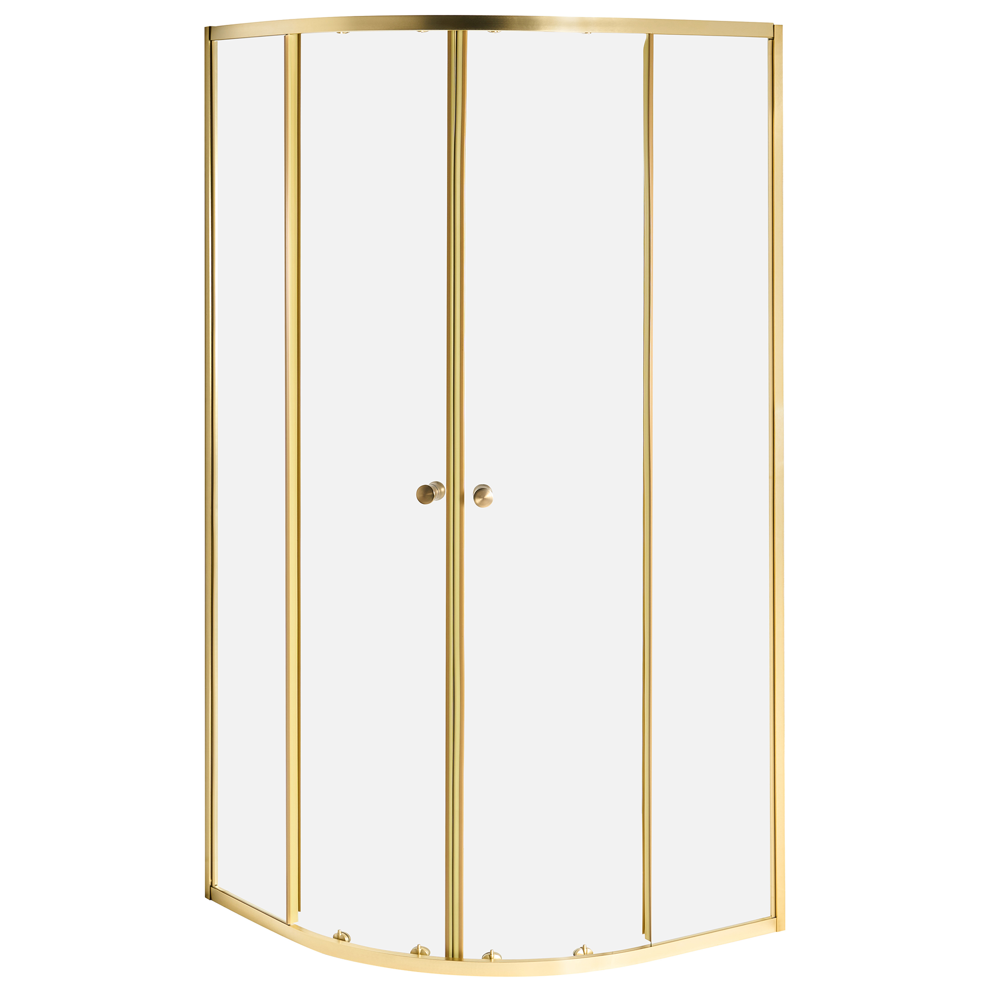 Cabina de ducha onelli 90 x 90 x 190 cm dorado