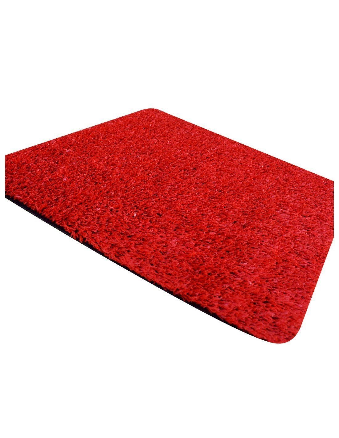 Rollo: 2x30 metros - césped artificial colorgrass 10mm rojo - rollos | res