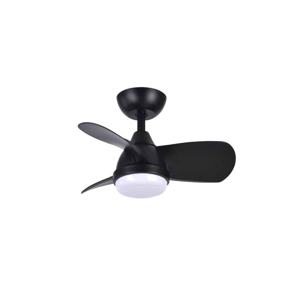 Ventilador de techo LED "pirdo" regulable con control remoto (24w 3cct 2400