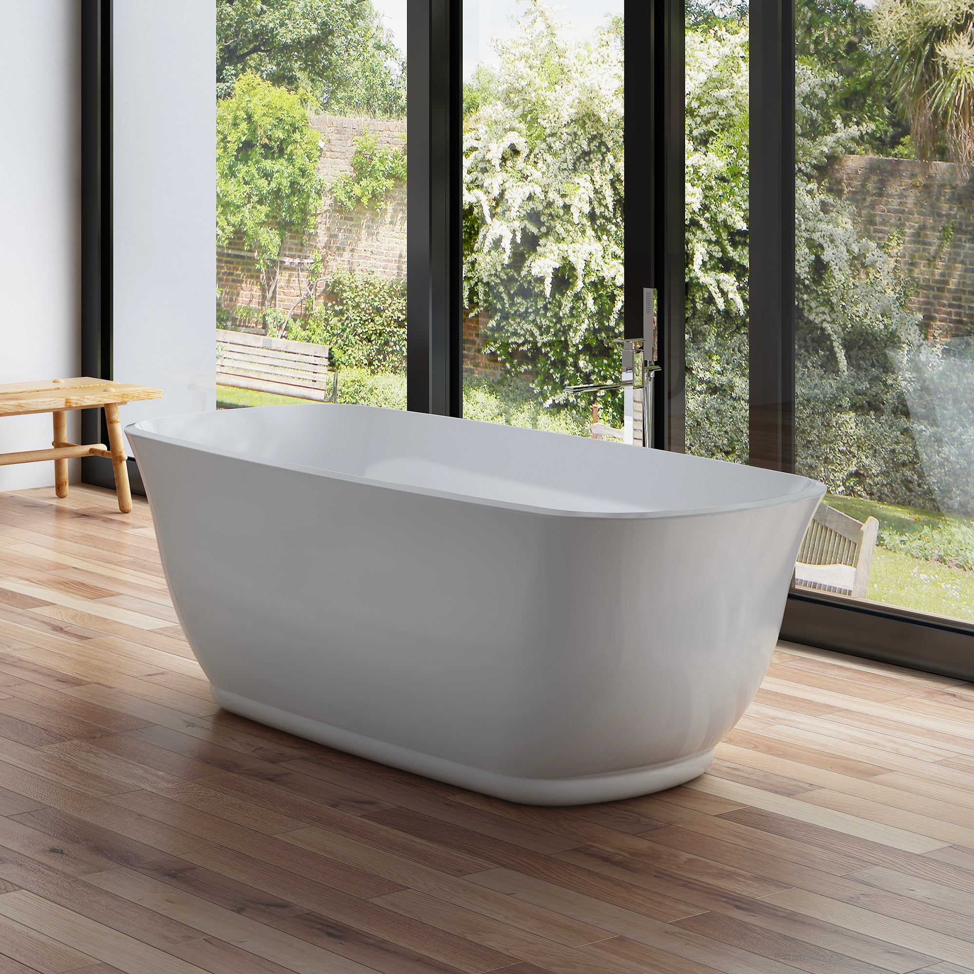 Bañera exenta tialys 170 blanche xx cm, spalina