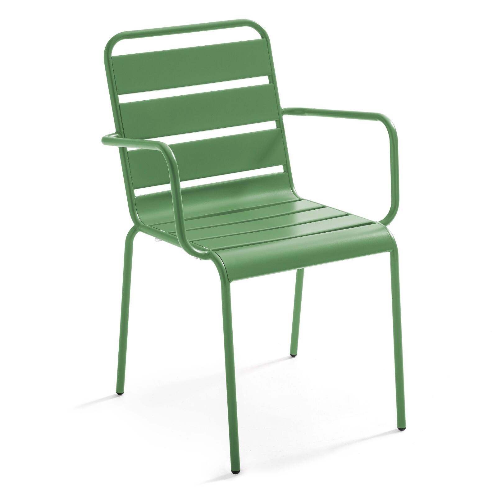 Oviala - sillón de jardín de metal verde cactus