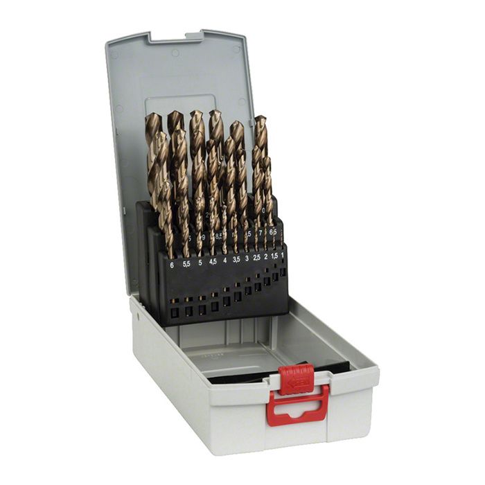 Juego de brocas probox hss-co, 1-13 mm, 135°, 25 - Bosch