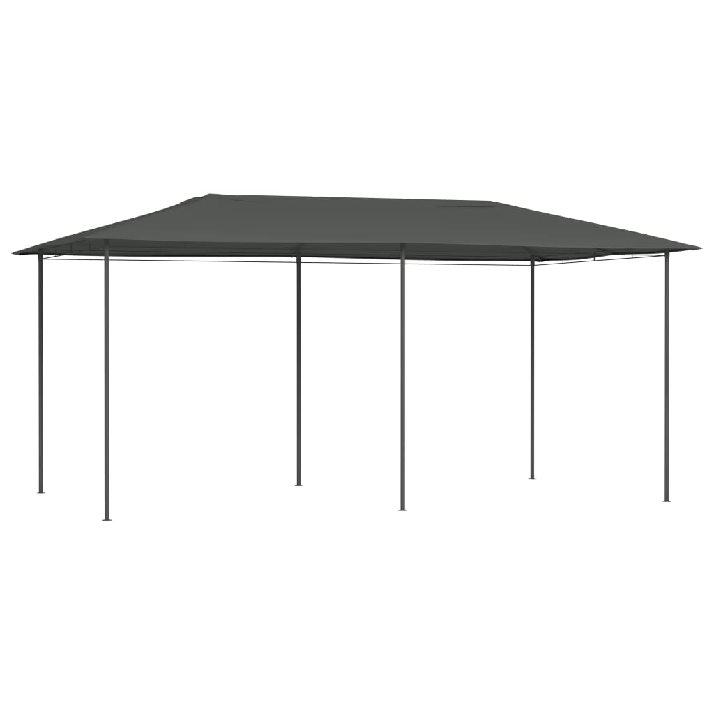 vidaXL cenador gris antracita 2,98x5,3x2,59 m 160 g/m²