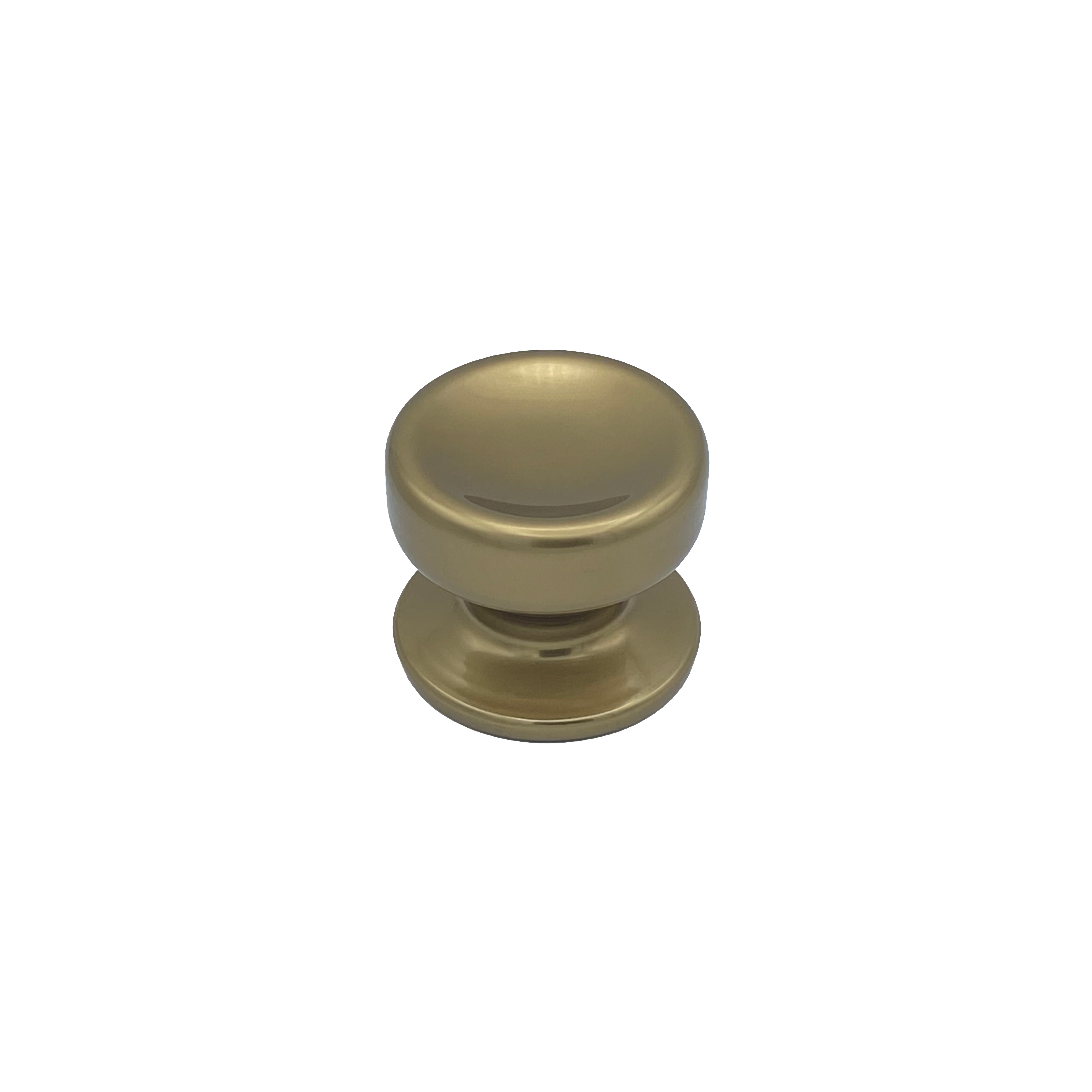 Pomo fijo para puerta, d: 70 mm, en aluminio, bronce pulido