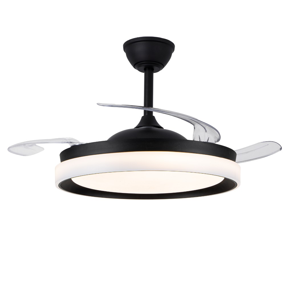 Ventilador de techo ecobris negro cct regulable 106cm