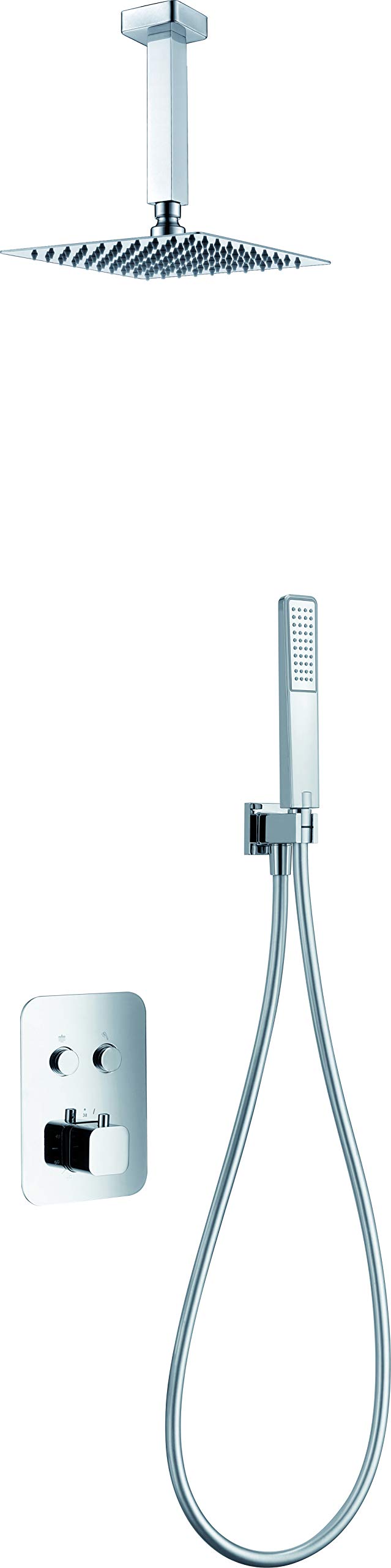 Imex - columna ducha empotrada termostática cromado