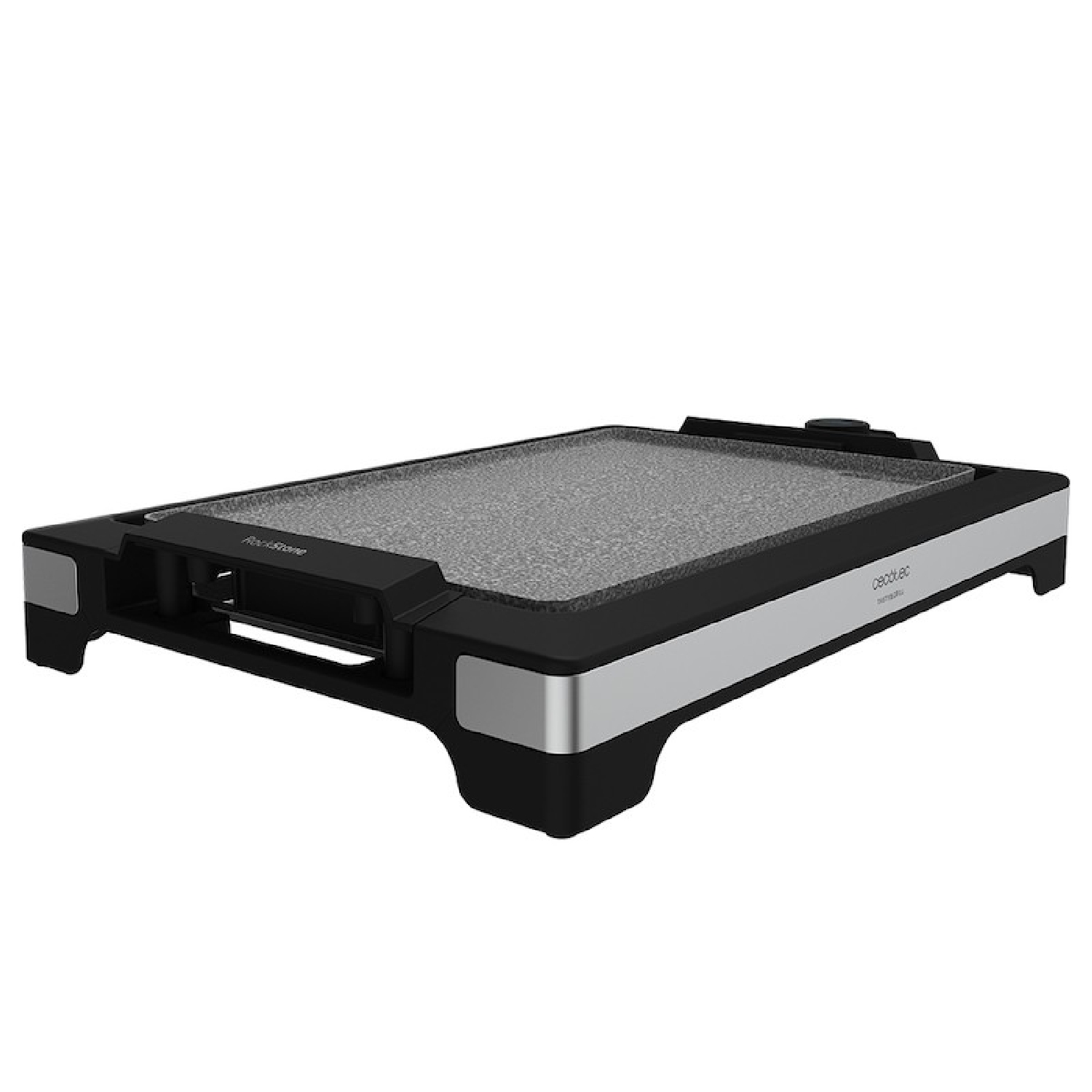 Cecotec plancha eléctrica tasty&grill 2000 inoxstone. 2000 w, placa
