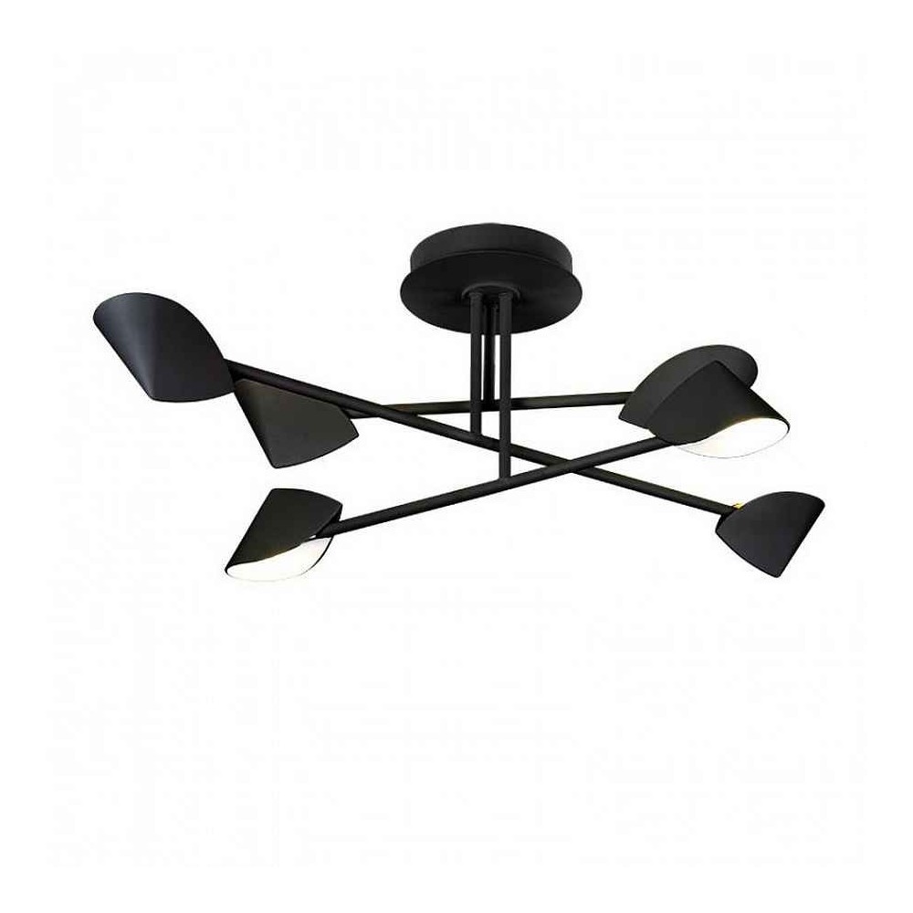 Mantra plafón LED capuccina negro pequeño, mediano o