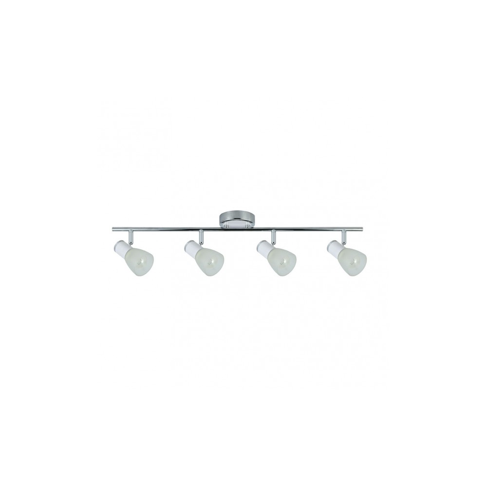 Foco empotrado - fab 141994001 - 4 focos - blanco/cromo - diseño moderno -