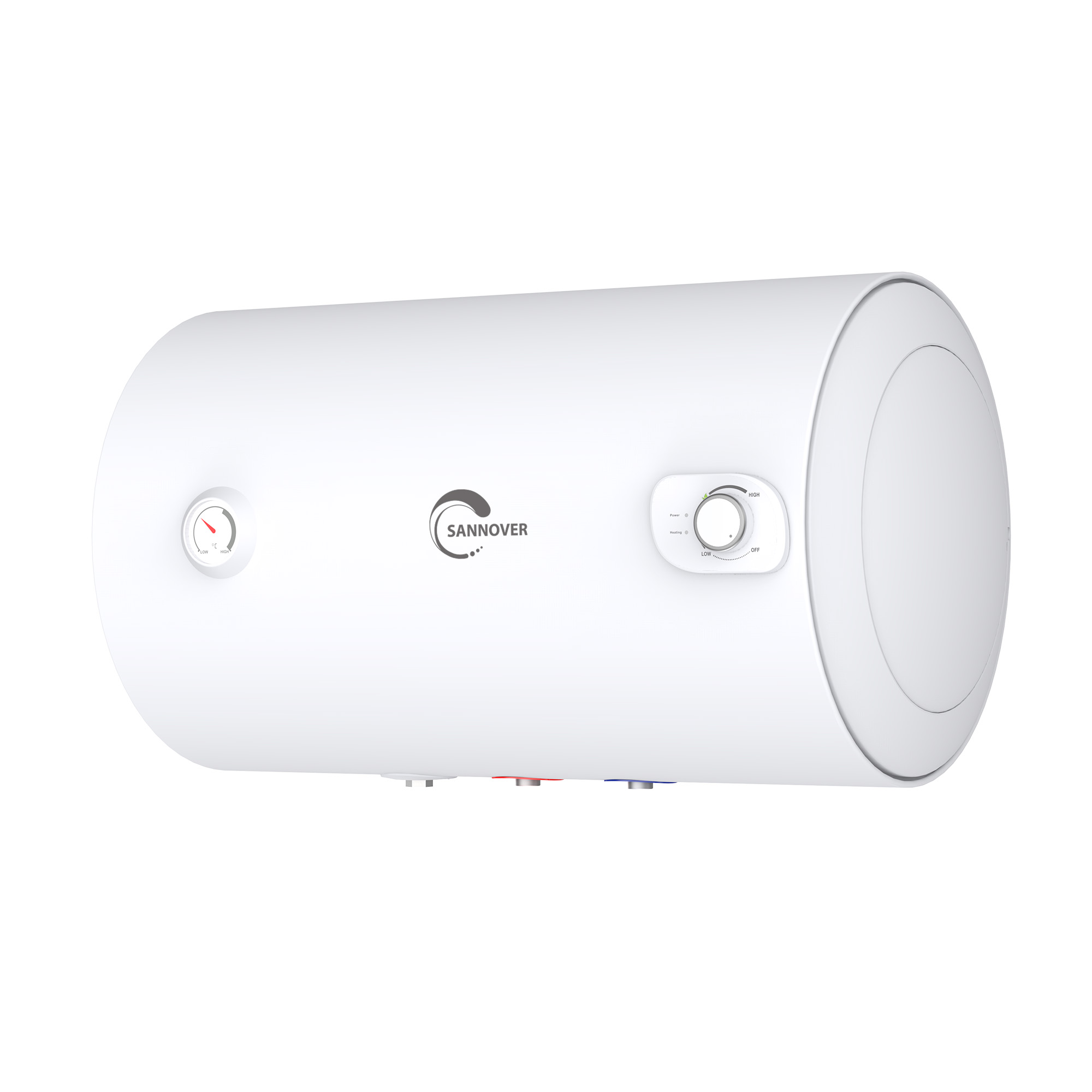 Termo eléctrico horizontal blindado bypso sannover 100 l