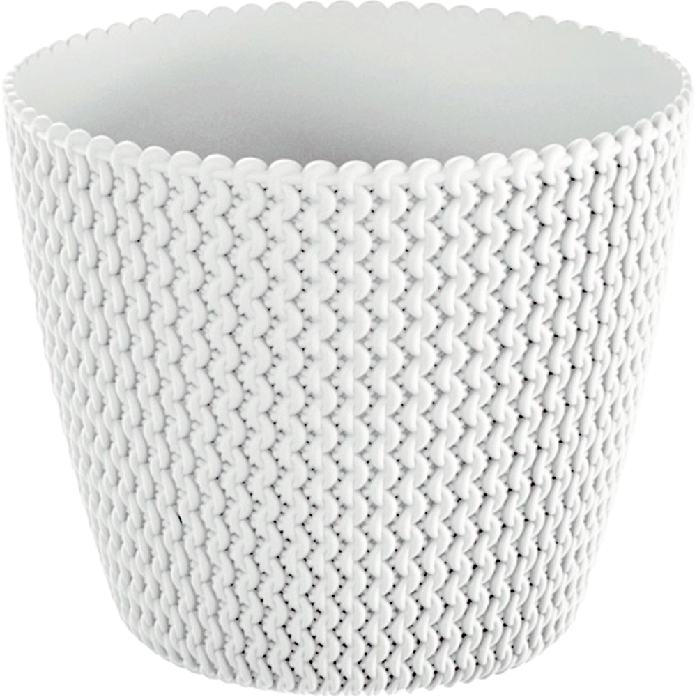 Maceta splofy - 30x25 cm - blanco