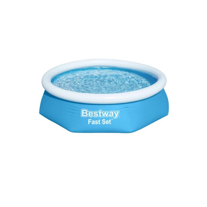 Piscina inflable - Bestway - fast set - ø244x61 cm - 1.880 litros - filtro