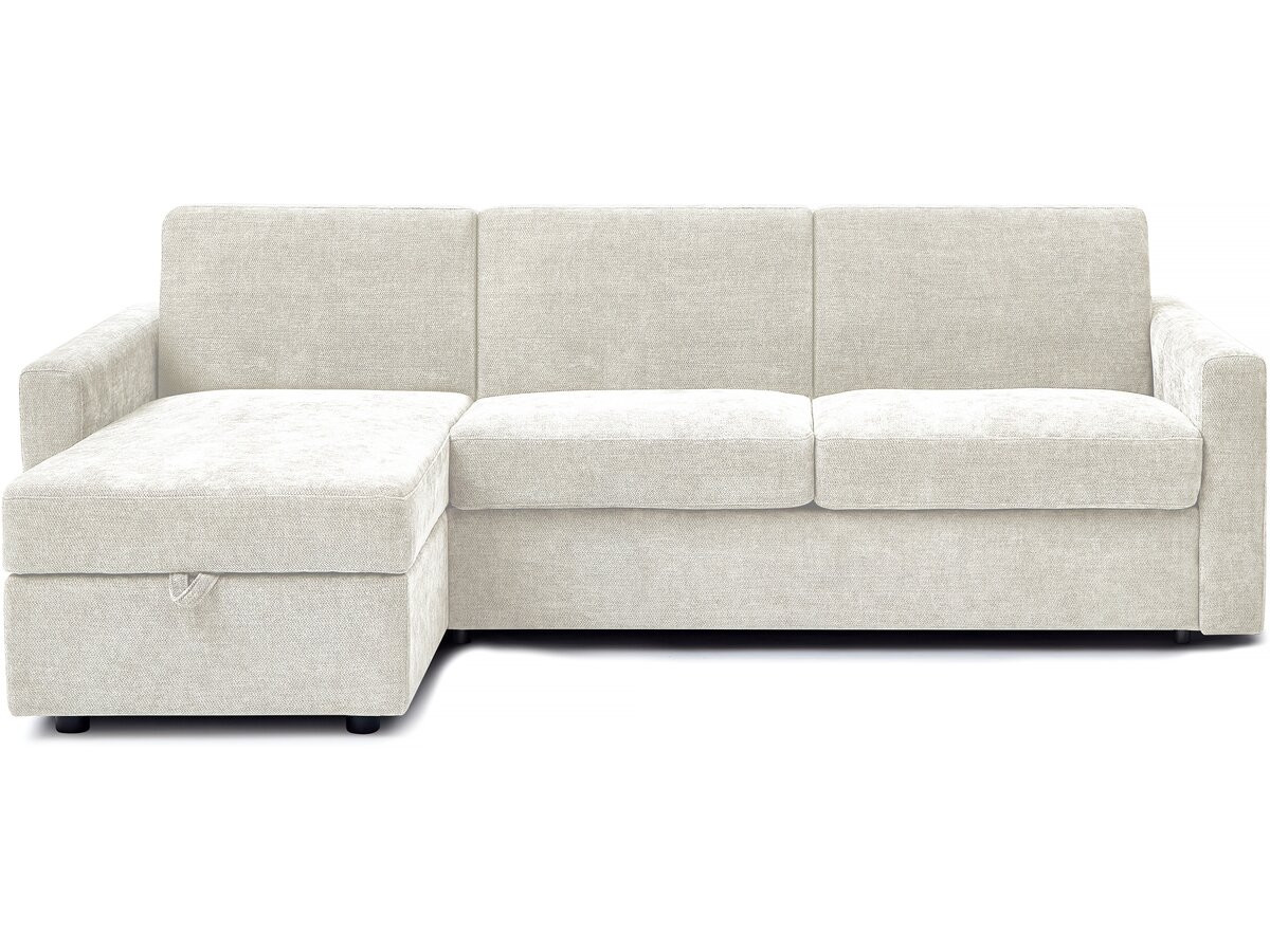 Sofá cama esquinero reversible "celia" con mecanismo convertible exprés, ta