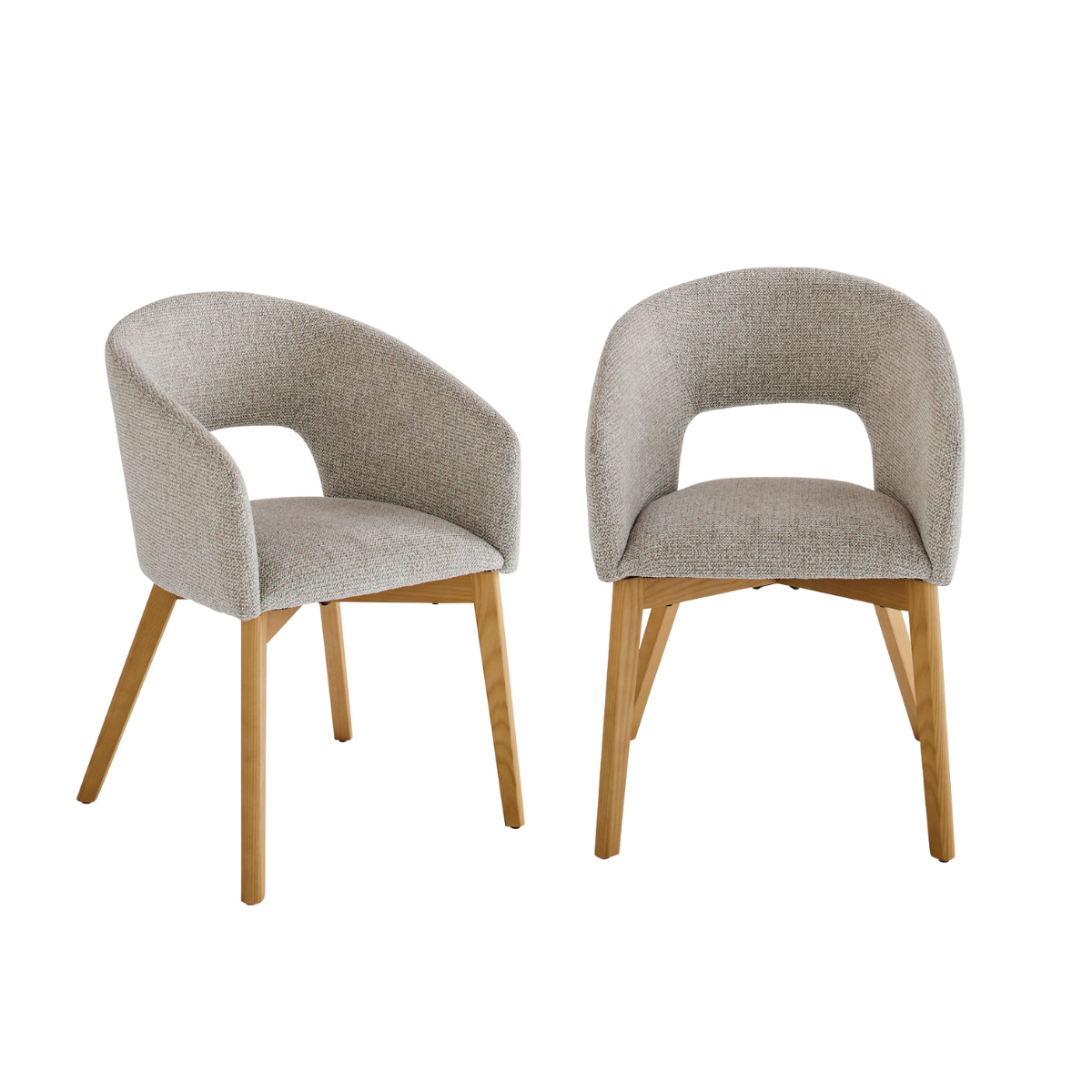 Signature - silla tapizada de fresno macizo