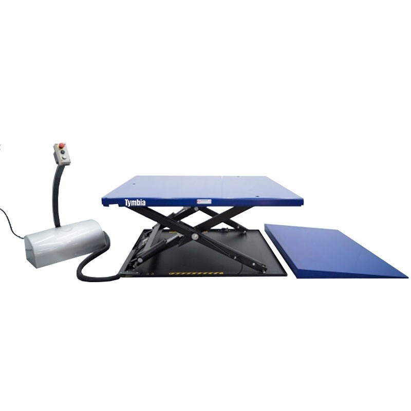 Mesa elevadora eléctrica 1000kg a 840mm de 1450x1140mm (extraplana) TYMBIA