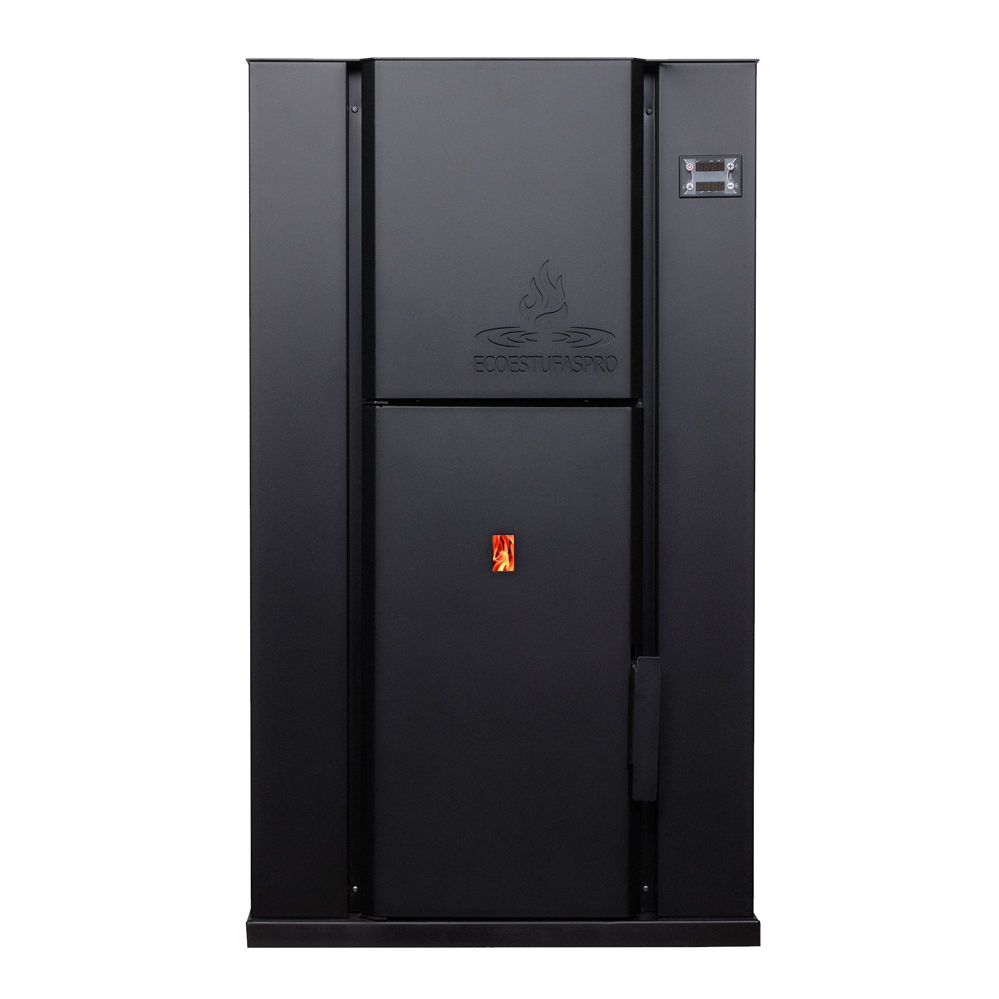 Hidroestufa de pellet Hydra 35 Negro, 35kW hasta 270m2