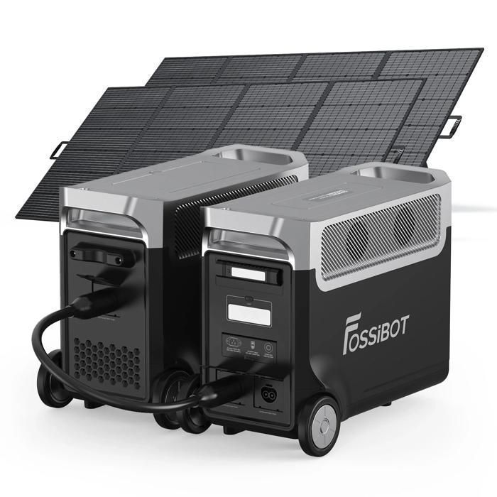 Fossibot - generador solar portátil - lifepo4 7068wh - 7200w