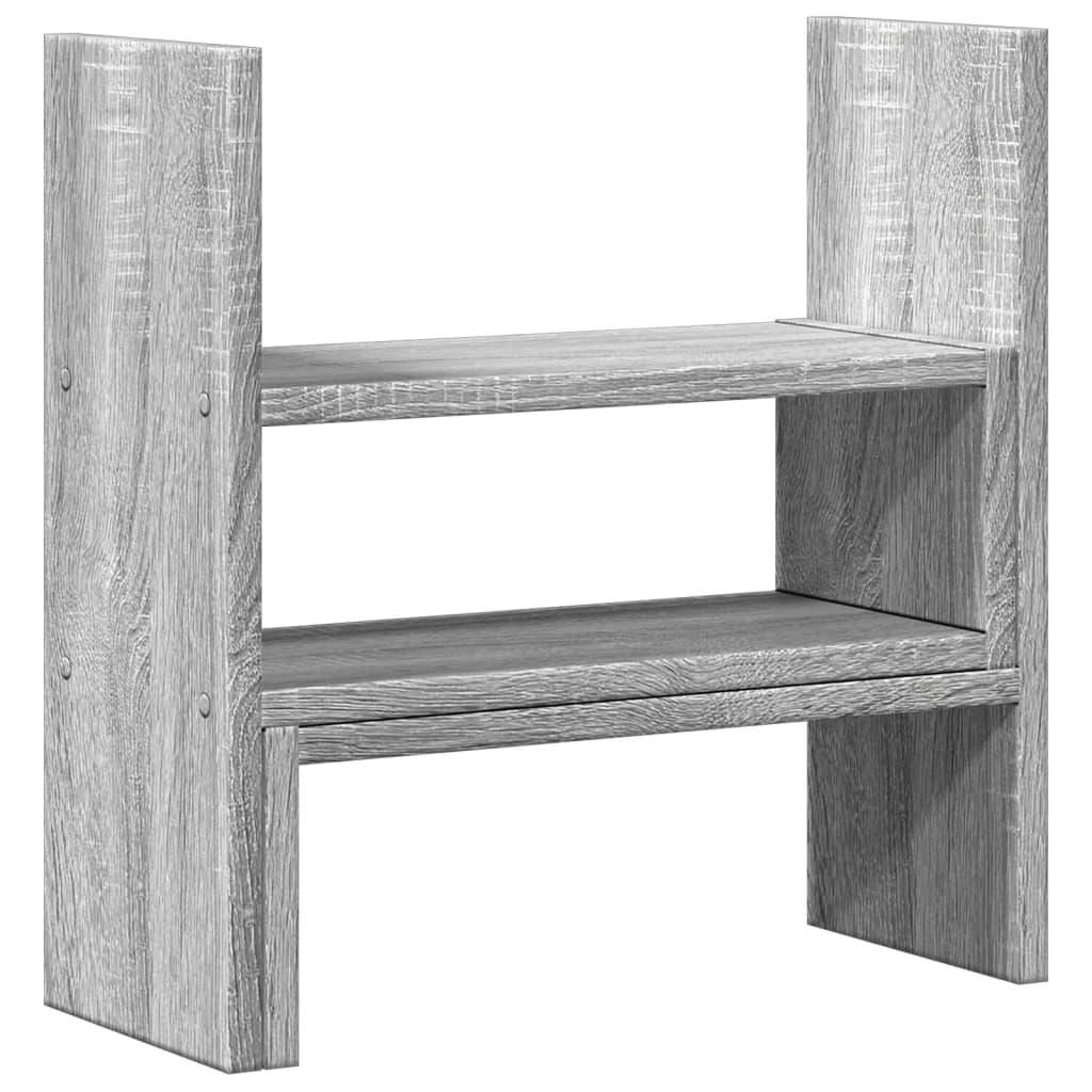 Organizador de armario de oficina ajustable madera de ingeniería