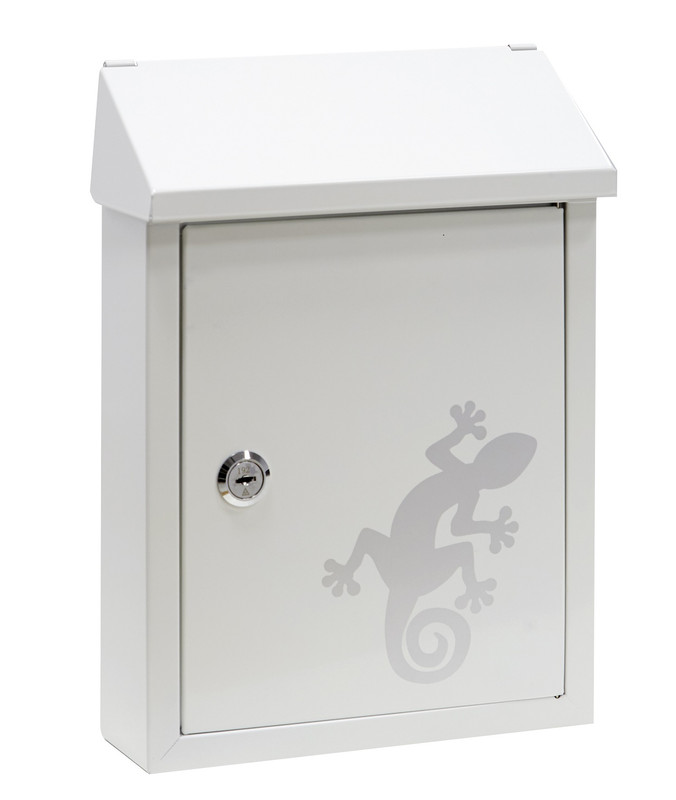 Arregui smart graphic e5721-sal buzón exterior de acero con boca trasera