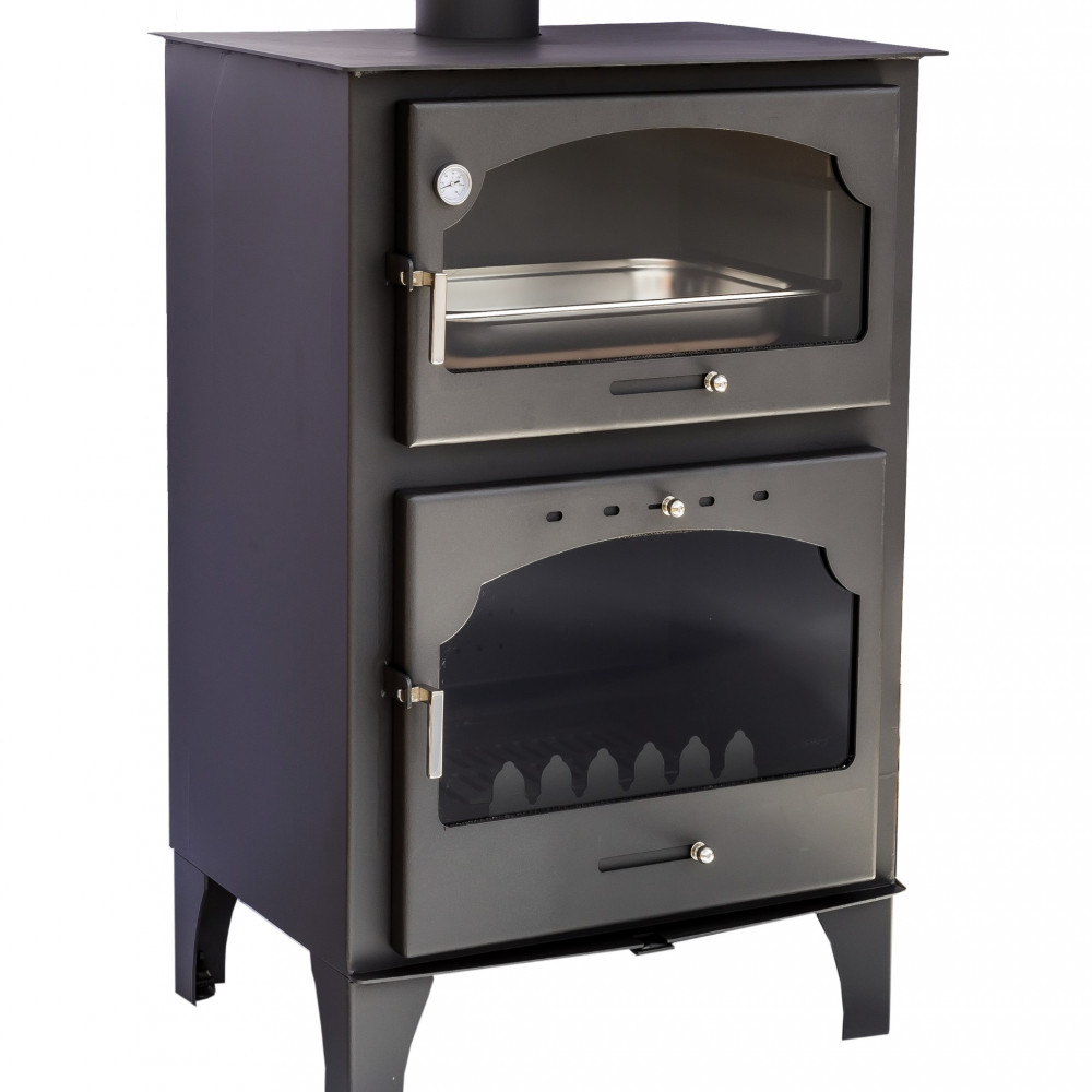 Joima - estufa de leña modelo jabalon horno 9 kw