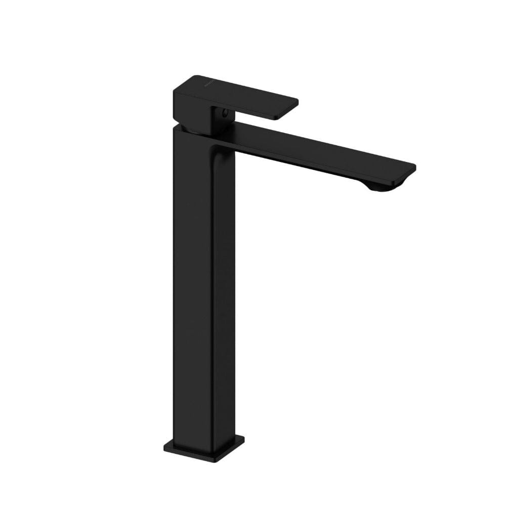 Grifo monomando alto para lavabo cubo 2 colores