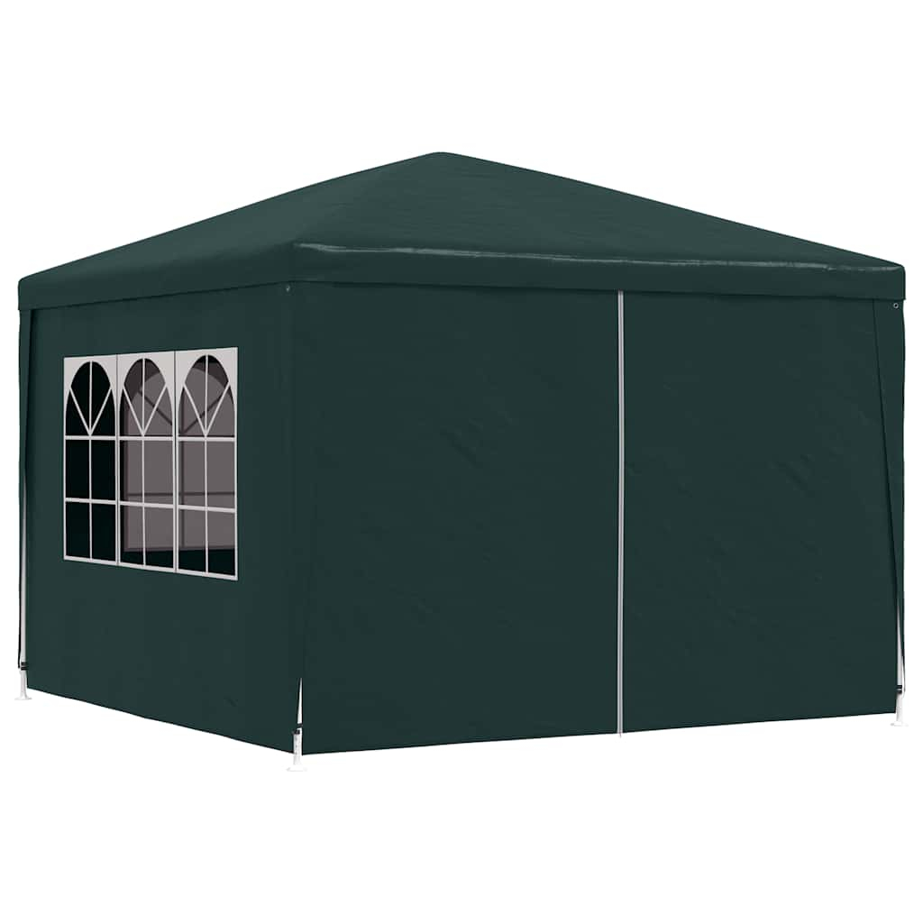 vidaXL carpa para fiestas verde 3x3 m