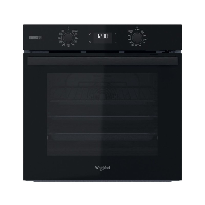 Horno pirolítico Whirlpool omsr58ru1sb 71 l cristal negro a+